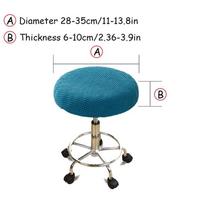 Gėlėtas kompiuterio biuro kėdės užvalkalas Elastinis besisukantis žaidimų fotelio užvalkalas Stretch DeskSeat Slipcover funda para silla de oficina 1 Piece