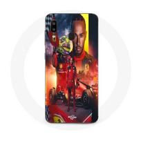 Coque Samsung Galaxy A20 Lewis Hamilton Scuderia Ferrari F1 officiel