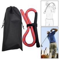 Golfo sūpynės lyno treniruoklio treniruočių pagalbos klubo įrangos padėties taisymas Red Rope Black Grip