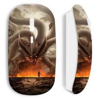 Souris sans fil maniacase blanche Naruto Kurama