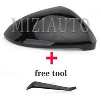 for VW Golf 7 MK7 7.5 GTI for Touran 2013- Side Rear View Mirror Cover Caps Rearview Golf 7 Mirror Tools Case Accessories R