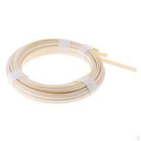 10 Pcs Acoustic Folk Guitar Edge Inlay Beige Color white