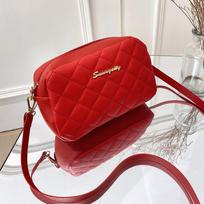 Vintage Ladies Crossbody Bags Lingge Embroidery Small Messenger Bag for Women Trend Camera Female Shoulder Bag for Women juoda