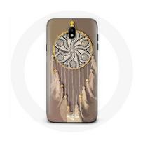 Coque pour Samsung Galaxy J7 2017 Attrape Rêve marron Capteur de Rêves