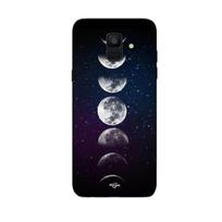 Phone Case - MANIACASE - Samsung Galaxy A6 2018 - Silicone - Flexible - Moon phase night star juoda