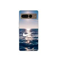 Case - Maniacase - Google Pixel 7 Pro - Nike Logo - Flexible - White balta