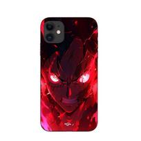 Phone Case - MANIACASE - Iphone 12 mini - Silicone - Black - One piece Luffy Gear Art juoda