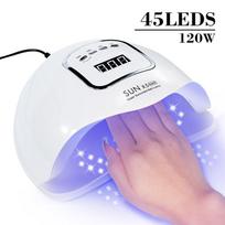 Nagų džiovinimo lempa su išmaniuoju sensoriumi LED nagų džiovintuvas geliniam lakui nuimti, įranga, įrankis US Plug