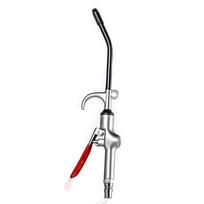 Air Blow Guns Nozzle Blow Guns Cleaner Compressors with 1/4  Quick Connectors & Extension Nozzle A gray