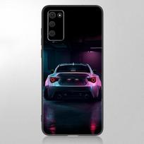 Puikus sportinio automobilio telefono dėklas, skirtas Samsung Galaxy A12 A02S A22 A32 A52 A72 A71 A51 A41 A31 A21 A11 A50 A70 A10S A20S juodas dangtelis Samsung A02