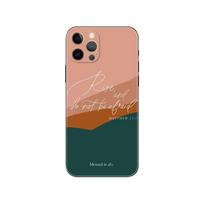 Bible Quote phone case for iphone 14 5s 2020se 6 6s 7 8 plus x 10 XR XS 11 12 13 mini pro MAX black tpu back cover iPhone 14