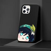 Phone Case for Apple iPhone 14 11 13 Pro Max 12 Mini XR 7 8 + SE 2020 XS 6 6s Plus 5 5s Genshin Impact Anime Cute Silicone Cover iPhone 6(6s)