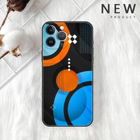 Geometric Gradient Case For Apple iPhone 14 Pro Max 13 11 12 Mini SE 7 8 Plus X XS 6 6S Silicone Phone Cover Soft TPU Funda Capa iPhone 6 6S Plus blue