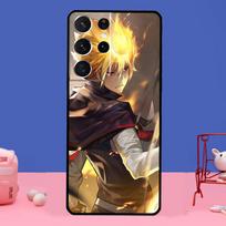 Katekyo Hitman Reborn dėklas Samsung Galaxy S22 S21 Note 20 Ultra Note 10 S8 S9 S10 Plus S20 FE telefonui Note 20 Ultra black
