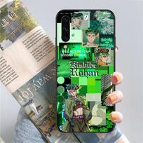 JOJO Cool Rohan Kishibe Phone Case For Samsung Note 9 10 20 Plus Pro Ultra J6 J5 J7 J8 Soft Black Phone Cover Galaxy Note20 green