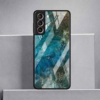 Prabangus stiklinis dėklas su marmuro raštu, skirtas Samsung Galaxy S22 S20 FE S21 Plus telefono dangtelis S10 5G S9 Note 20 Ultra 10 Lite korpusas Samsung S21 5G gray