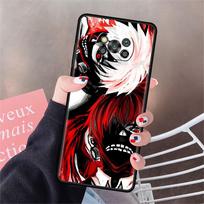Case For Xiaomi Mi Poco X3 NFC X4 Pro F3 F4 GT M4 M3 F1 C40 11 Lite 11T Soft Silicone Funda Phone Cover Anime Tokyo Ghoul Shell Poco X4 GT black