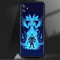 Case For Realme 8 C21y GT Neo 2 3 8i C21 7 C11 6 C12 C35 C3 GT 9 Pro C12 Master Funda Phone Cover Pokemon Pikachu Cool Realme 9 4G blue