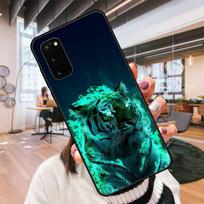 Fashionable Tiger Phone Case For Samsung Galaxy S9 S9plus S20 5G S20 ULTRA 5G S20 Plus 5G S21 S30 Case Cover Samsung S30ultra 5G black