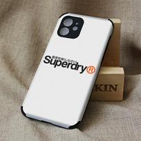 Luxury Lambskin Case For Apple iphone 13 12 11 Pro MAX MiNi 7 8plus SE2020 X XS XR British Street Superdryers Soft Cover Fundas iphone XR white