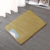 Summer Cool Anti-heat Kennel Mat Cat Ice Mat Pet Supplies Pet Mat Non-Slip Rattan Mat S mėlyna