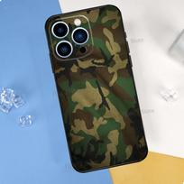 Juodas Kamufliažinis dėklas iPhone XR X XS Max 5S 6S 7 8 Plus SE 2020 11 12 13 Pro Max Mini telefonui iPhone 18 Pro Max gray