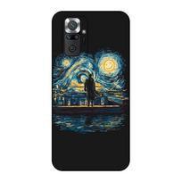 Redmi Note 10 10s Pro 6,67 ; Black Etui Tpu Shell Trend Starry Night Van Gogh Femmes mobiliųjų telefonų priedai, skirti Xiaomi Redmi ForRedmiNote10Pro 5G blue