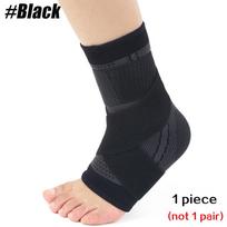 1PCS Protective Football Ankle Support Basketball Ankle Brace Compression Nylon Strap Belt Ankle Protector Gym Fitness Accessory M
