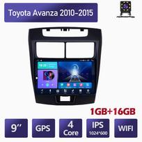 Android 2 Din Car Multimedia Player For Toyota Avanza 2010-2015 Head Unit Stereo GPS Navigation BT WIFI 1+16GB 1+16GB