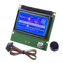 3D spausdintuvo ekranas 12864 ekranas LCD ekranas valdymo plokštės priedai, suderinami su įvairiaspalvis