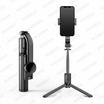 Roreta Bluetooth selfie Stick trikojis su nuotolinio užrakto užpildymo lempute, skirta išmaniojo telefono Android išplėstinei versijai juoda