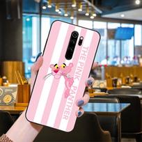 Telefono dėklas Xiaomi Redmi 6 7 8 9 A Pro Redmi Note 10 Pro 5G 8 8T 9 9S 7 6 5 Pro modeliams Juodas dėklas Hoesjes Mielas Rožinis Pantera Redmi 8A