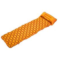 Hiking Ultralight Compact Self Inflating Inflatable Outdoor Inflatable Sleeping Pad žalia