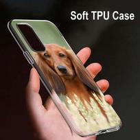 Taksas Dobermanas Šuo OPPO Reno7 SE 6 5 Z F 4G 5G Find X2 X3 Neo Lite Pro Plus Skaidrus Minkštas Telefono Dėklas Coque OPPO Reno7 5G black