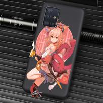 Genshin Impact Games Fashion Phone Case For Samsung Galaxy A51 A71 A21S A12 A11 A31 A41 A72 A01 A03s A52 A32 A22 A13 5G Cover Samsung A11 gray