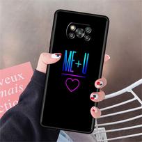 Case For Xiaomi Mi Poco X3 NFC X4 Pro F3 F4 GT M4 M3 F1 C40 11 Lite 11T Soft Silicone Funda Phone Cover Cute Love Heart Shell Mi 11T gray