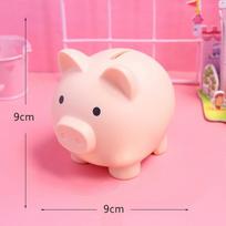 Kūrybingas vaikiškas Piggy Bank Vinilo Dekoratyvinės Mielos Pinigų Dėžės Papuošalai Pinigų Taupymo Dėžutės Monetų Bankas M kūno spalva