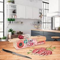 Dešros laikymo dėžutė su peiliu iš Chez Rosette