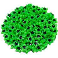 30Pcs Heart Pentagram Beads Colorblocking Creative Charms Acrylic for Bracelet Earrings Making Star DIY Jewelry Accessories  Accessories Star žalia