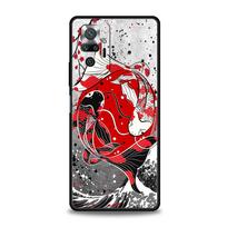 Japan Redsun Samurai bushido For Xiaomi Redmi Note 12 Phone Case 10C 10 11 9 8 Pro Plus 9S 7 8T 9T 9A 8A 9C K50 K40 Gaming Cover Redmi Note 8 black