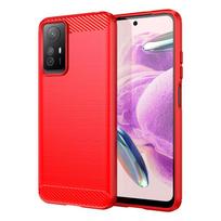 For Xiaomi Redmi Note 12S Case Redmi Note 12S Cover 6.43 Inch Shockproof Soft Silicone Protective Bumper For Redmi Note 12S 4G For Redmi Note 12S raudona