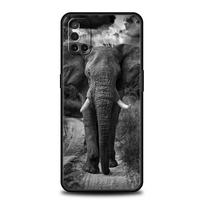 Animal Elephant Creative Phone Case For OnePlus 12 11 10 9 8 7 7T Pro 12R 10R 9RT 9R 8T Nord N100 N200 N10 2T CE 2 5G Soft Cover OnePlus Nord beige