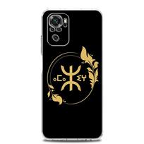 Telefono dėklas Xiaomi Redmi Note 13 12 5G 9S 9 8 10 11 Pro Plus 4G 9T 13C 12C10C 9C 9A 7 Skaidrus dėklas Amazigh Berberų vėliava Redmi 9A