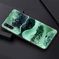 Vaivorykštės Blizgučių Agato Marmuro Telefono Dėklas Skirtas Huawei P30 Lite P50 Pro P20 P40 Lite E P Smart Z 2021 Y6 Y7 Y9 2019 Y6p Y9s Dangtelis Huawei P20 lite black
