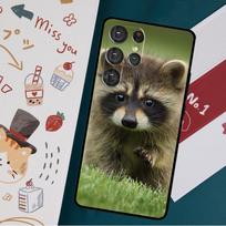 Raccoon dėklas, skirtas Samsung Galaxy S23 S21 S22 Ultra Plus S20 FE Note 20 Note 10 S8 S9 S10 Plus dangtelis Galaxy S8