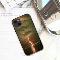Lightning Phone Case For iPhone 11 12 Mini 13 14 Pro XS Max X 8 7 6s Plus 5 SE XR Shell iPhone12PROMAX gray