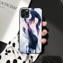 Anime Demon Slayer Kanao Shinobu sama Phone Case for iPhone 11 12 13 mini pro XS MAX 8 7 6 6S Plus X 5S SE 2020 XR case iphone 7 or 8 purple