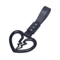 Anti Static Hand Drift Charm Strap Decorative Loops Rear Bumper Warning Rings Hanger for Car Interior Exterior Decor Bus 2 juoda