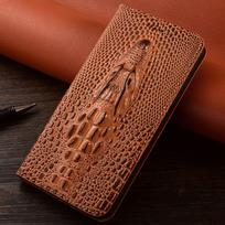 Genuine Leather Samsung A25 5G Case with Crocodile Head Design, Anti-Fall Protective Cover for Samsung A15 and A05/A05S Flip Cover. Samsung A25 5G