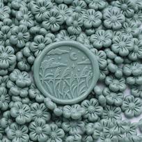 150pcs Flower Sealing Wax Beads Seal Envelope Invitation Retro Wax Bean Wedding Crafts Decor Ancient Stamp Card Making Tools